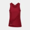 Camiseta sin mangas de jersey