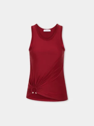 Camiseta sin mangas de jersey